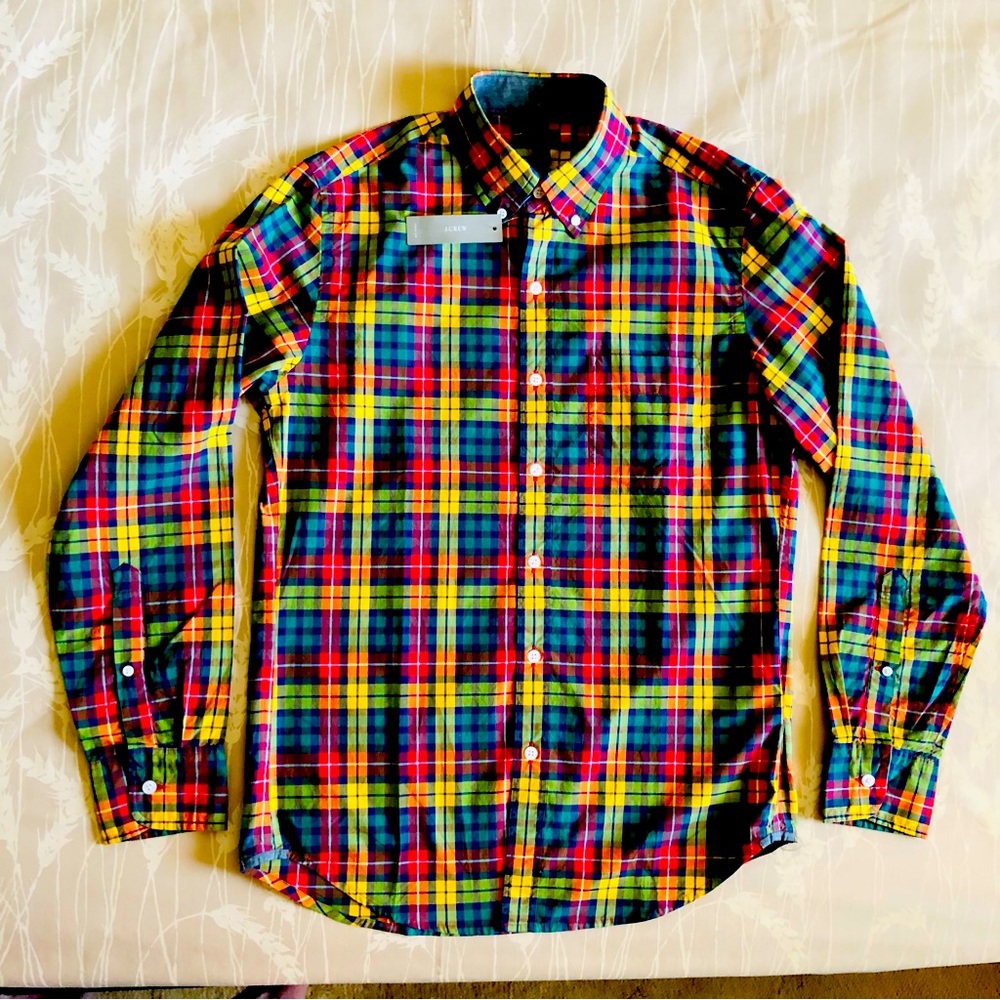 J. Crew Cotton Long-Sleeve Shirt